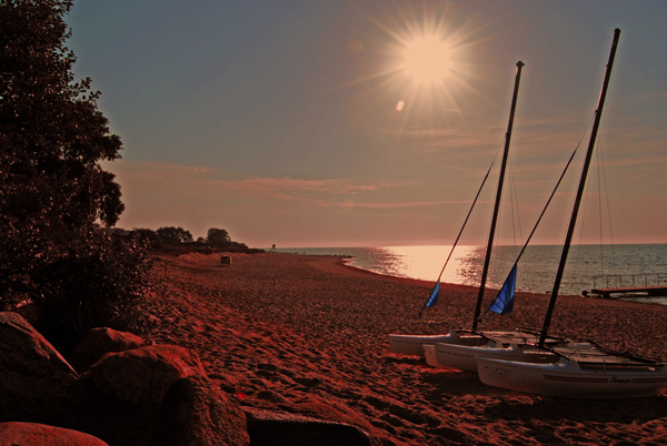 Abendstimmung an der Lübecker Bucht